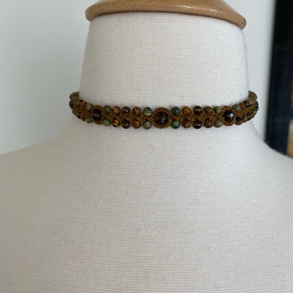 Jewelry - Handmade Choker Natural Stones